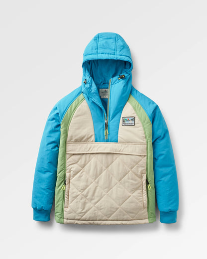 Ocean 2.0 Recycled Insulated 1/2 Zip Jacket - Bluejay/Feather