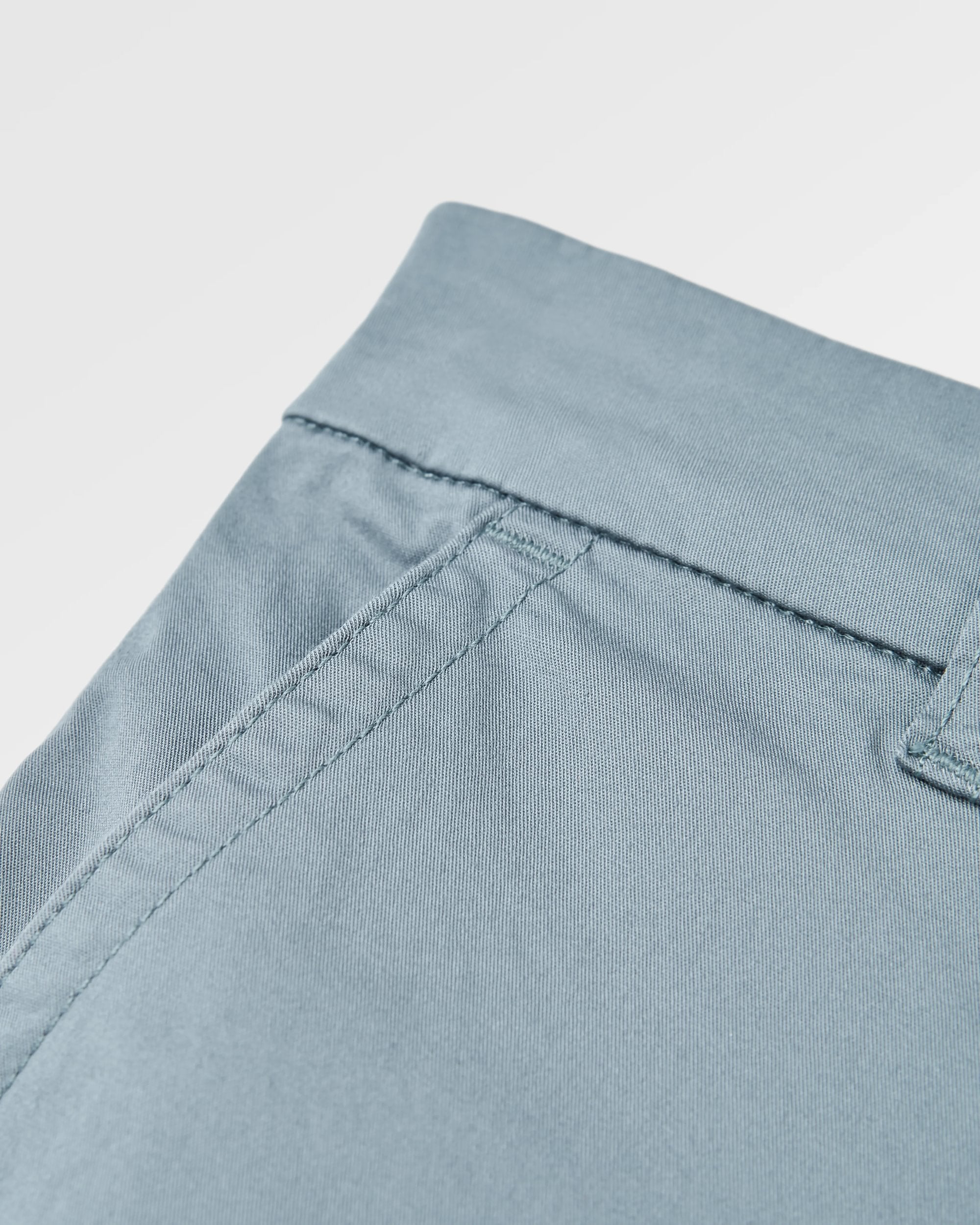 365 Light Organic Cotton Shorts - Storm Grey - Flatlay