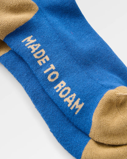 Classic Passenger Crew Socks - Blue Navy - Flatlay