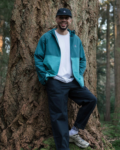 Trailscape Men's Lightweight Softshell Jacket - Mediterranean/ Ocean Teal - Lifestyle