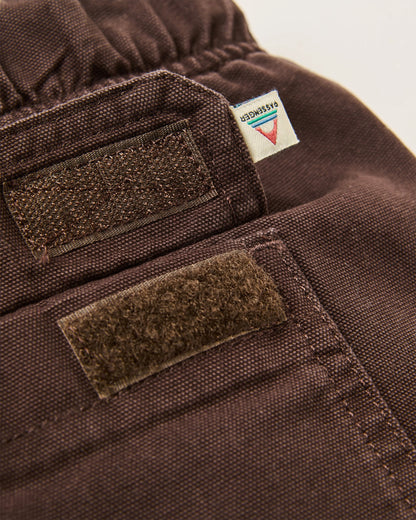 Apex Cargo Short - Espresso - Flatlay