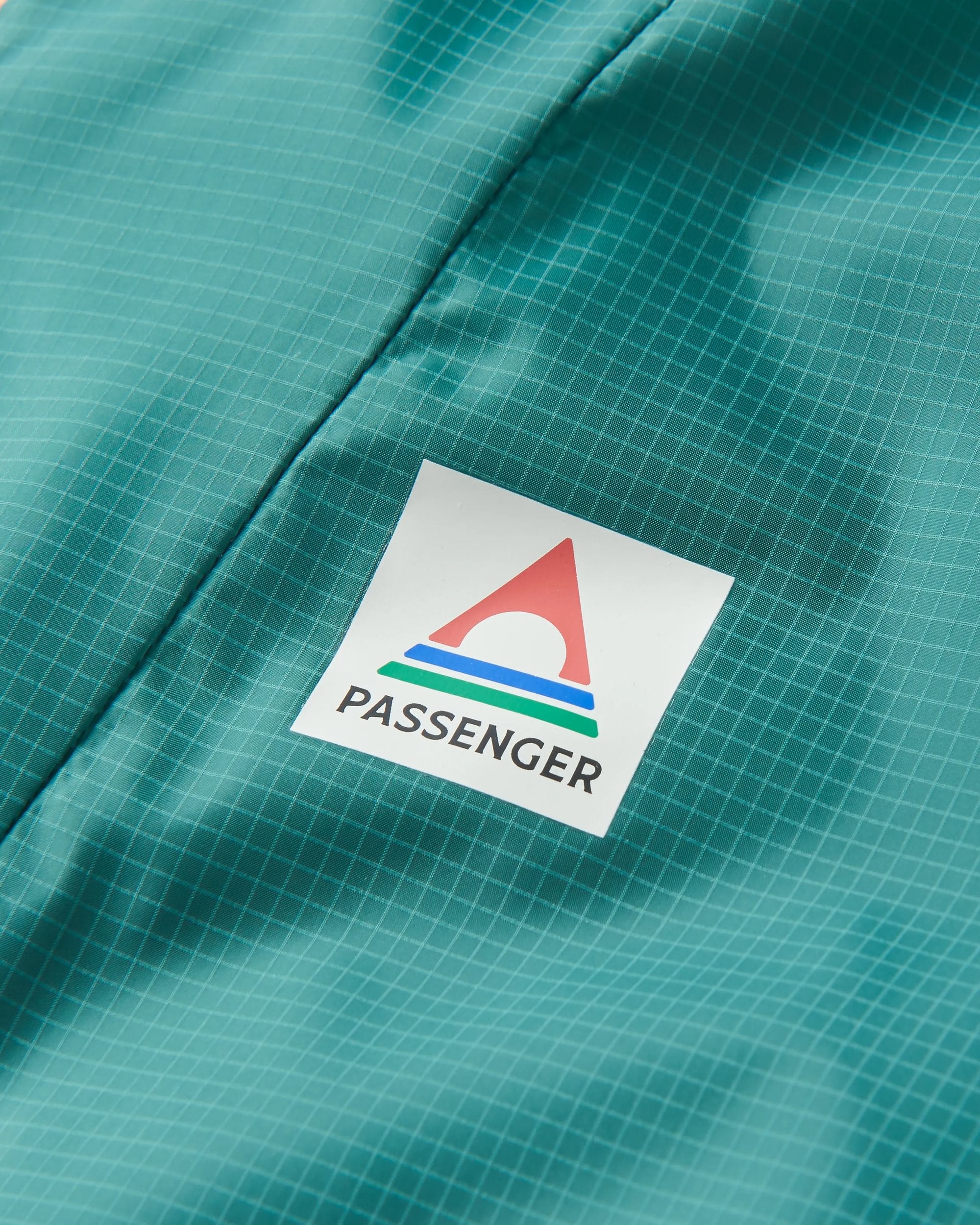 Gusto Recycled Windshell Anorak - Deep Sea - Flatlay