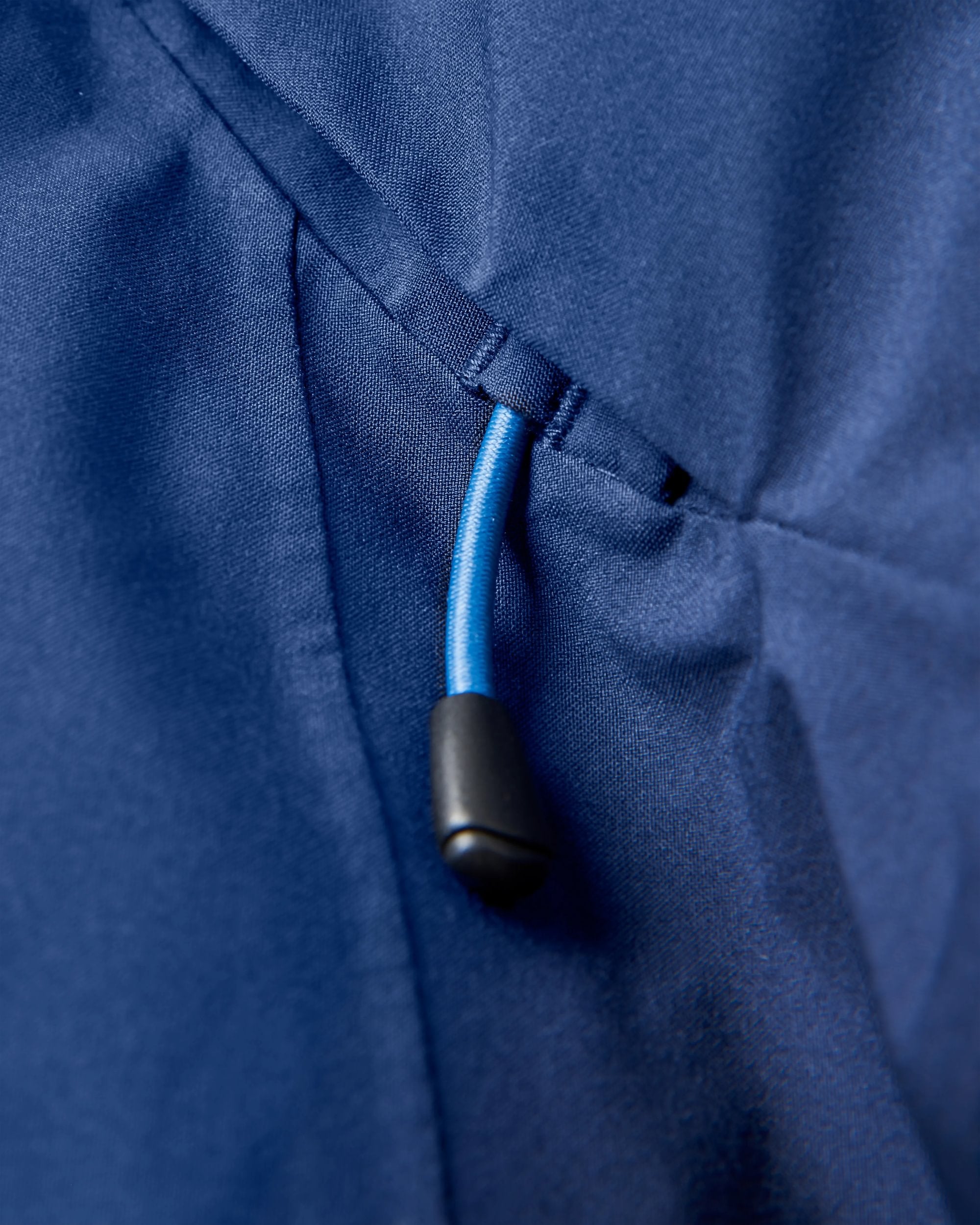 Diablo Recycled Waterproof Anorak - Rich Navy - Flatlay