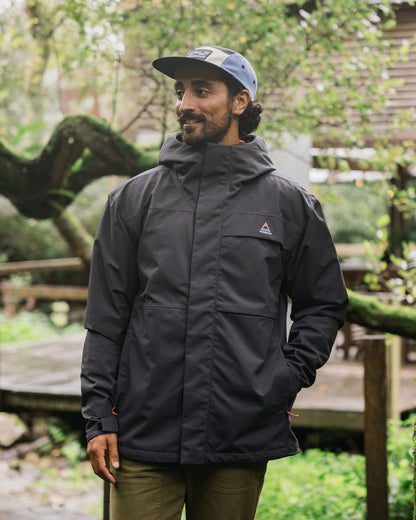 Overland Waterproof Jacket - Black - Lifestyle