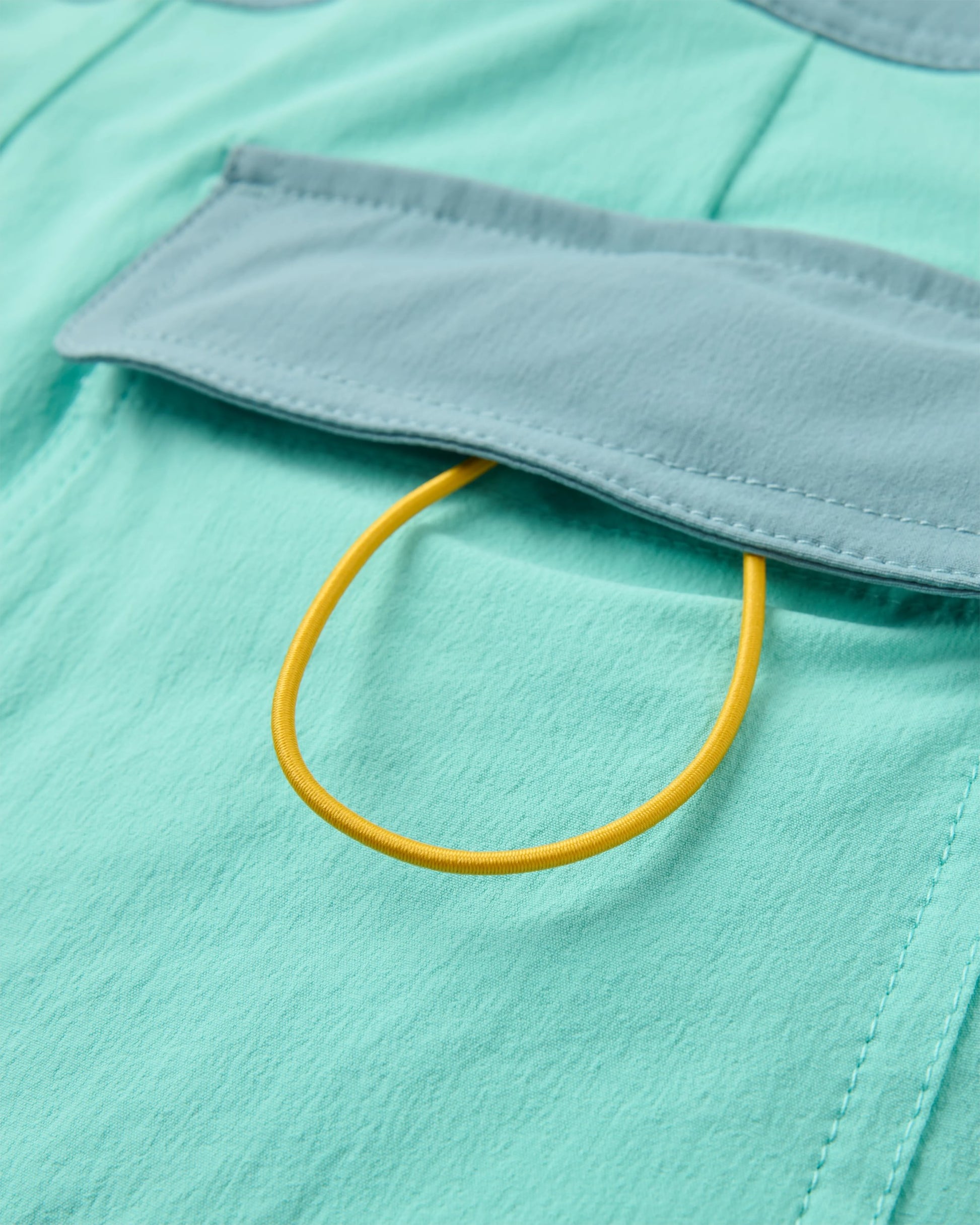 Cruiser Recycled Boardshort - 21" - Aqua - Flatlay