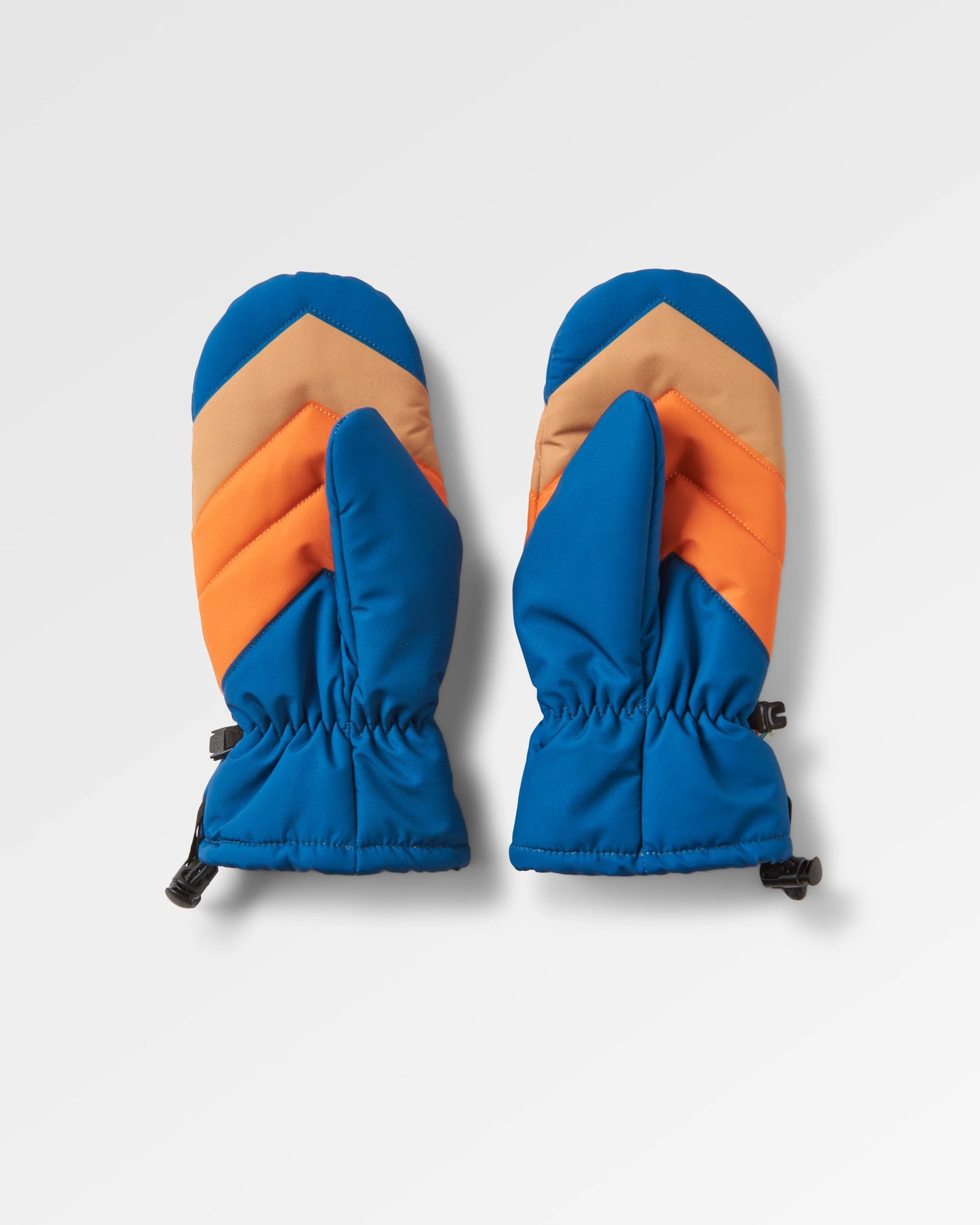 Moonlight Mittens - Tidal Blue Orange Multi