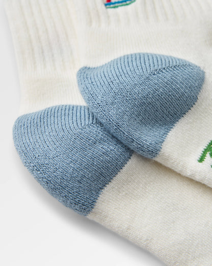 Organic Midweight Crew Socks - Birch