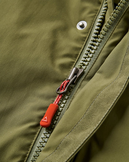 Baltic Insulated Parka - Khaki - Flatlay