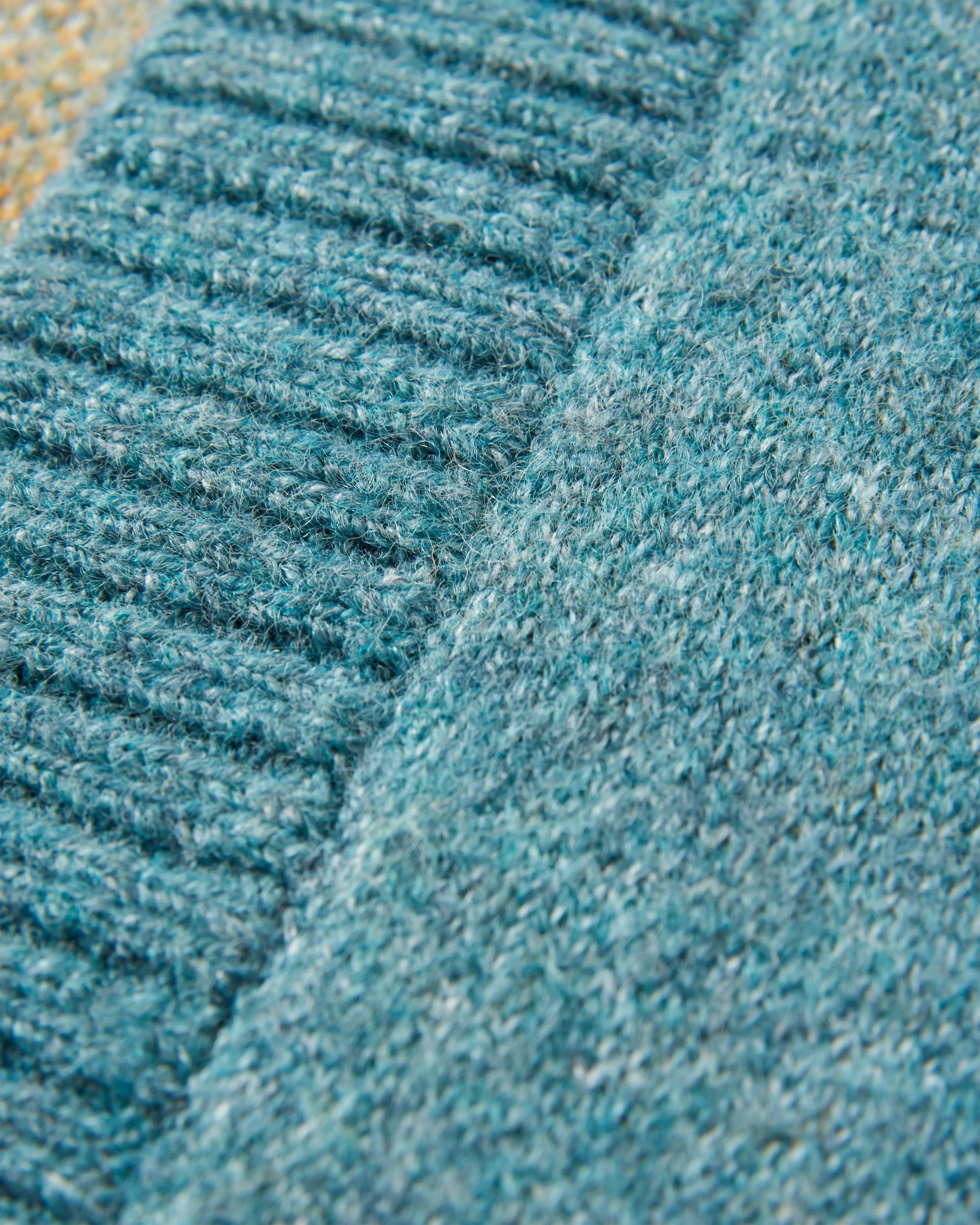 Vista Recycled Knitted Cardigan - Arctic - Flatlay