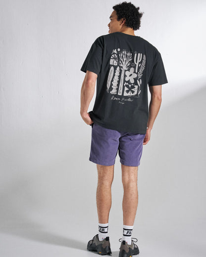 Drifter Cord Short - Heather - Studio Model