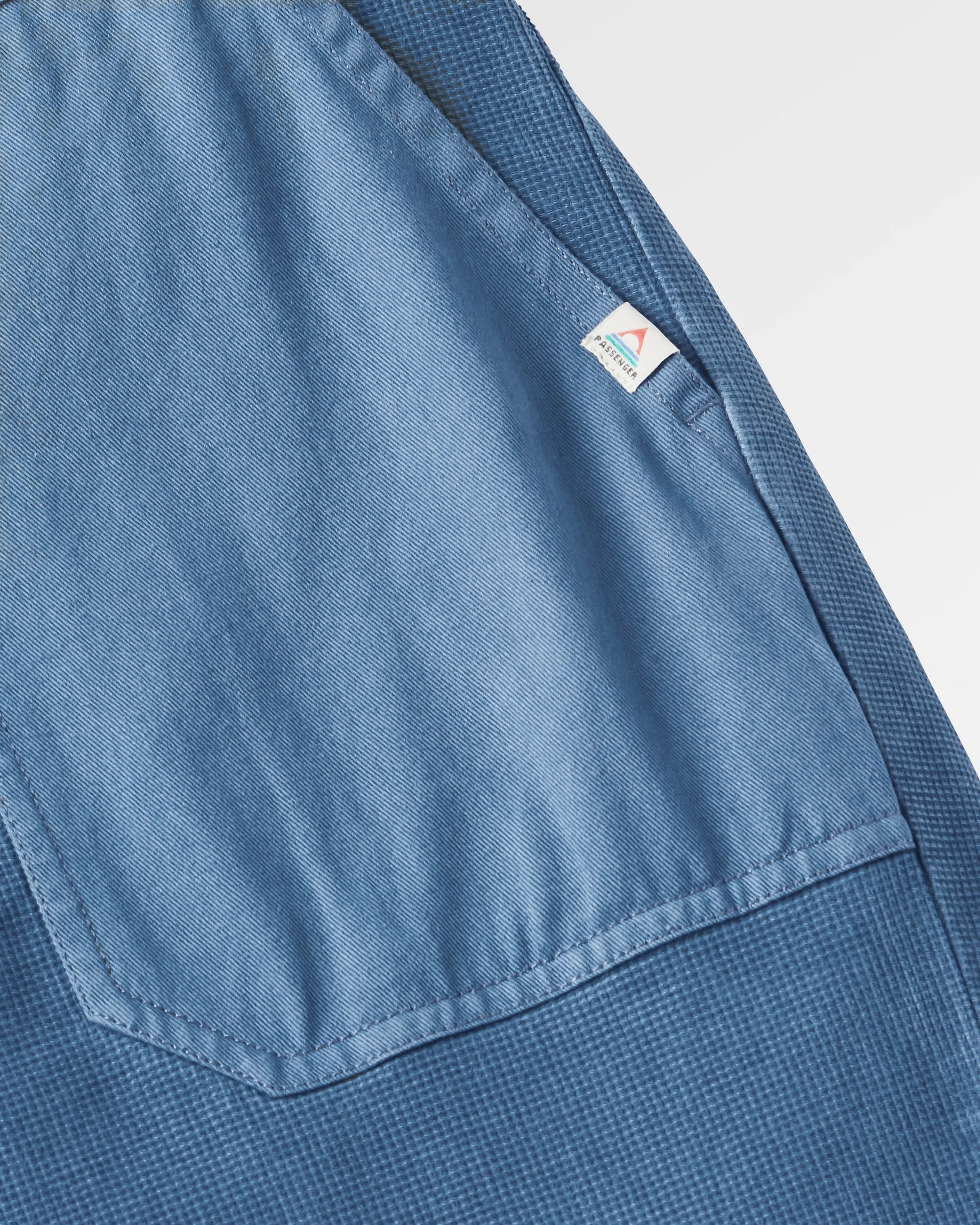 Avian Cord Trouser - Dark Denim - Flatlay