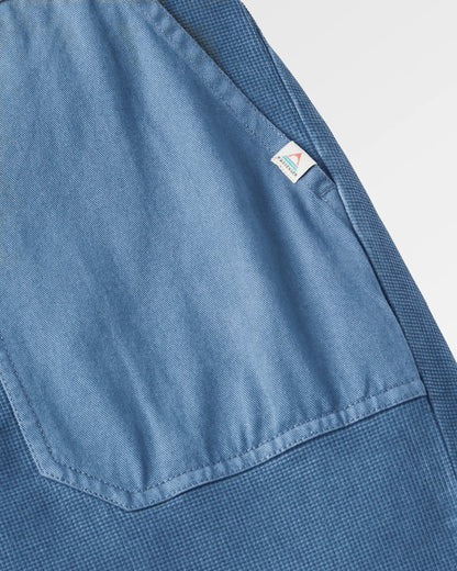 Avian Cord Trouser - Dark Denim - Flatlay