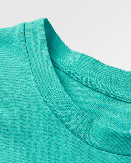 Friday Collective Recycled Cotton T-Shirt - Viridian Green