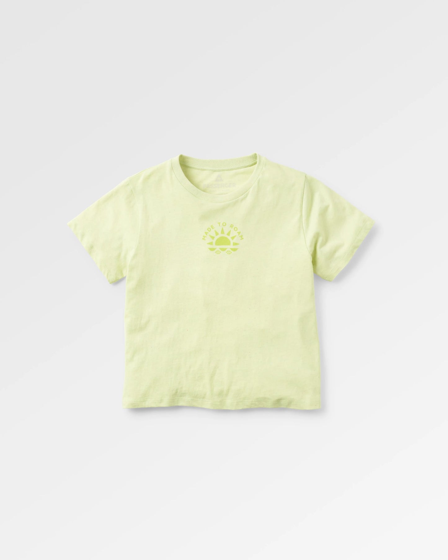 Sunburst Organic T-Shirt - Soft Lime Juice