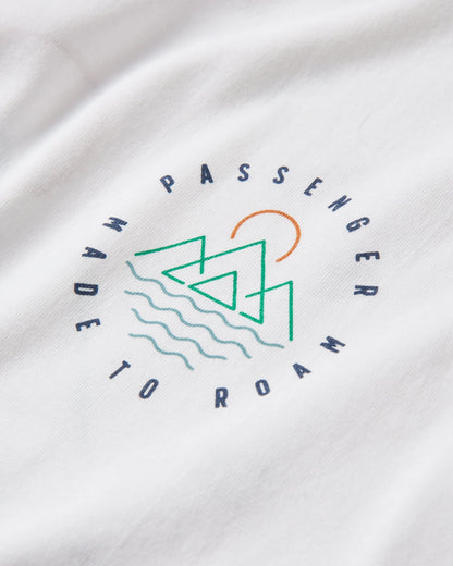 Escapism Recycled LS T-Shirt - White