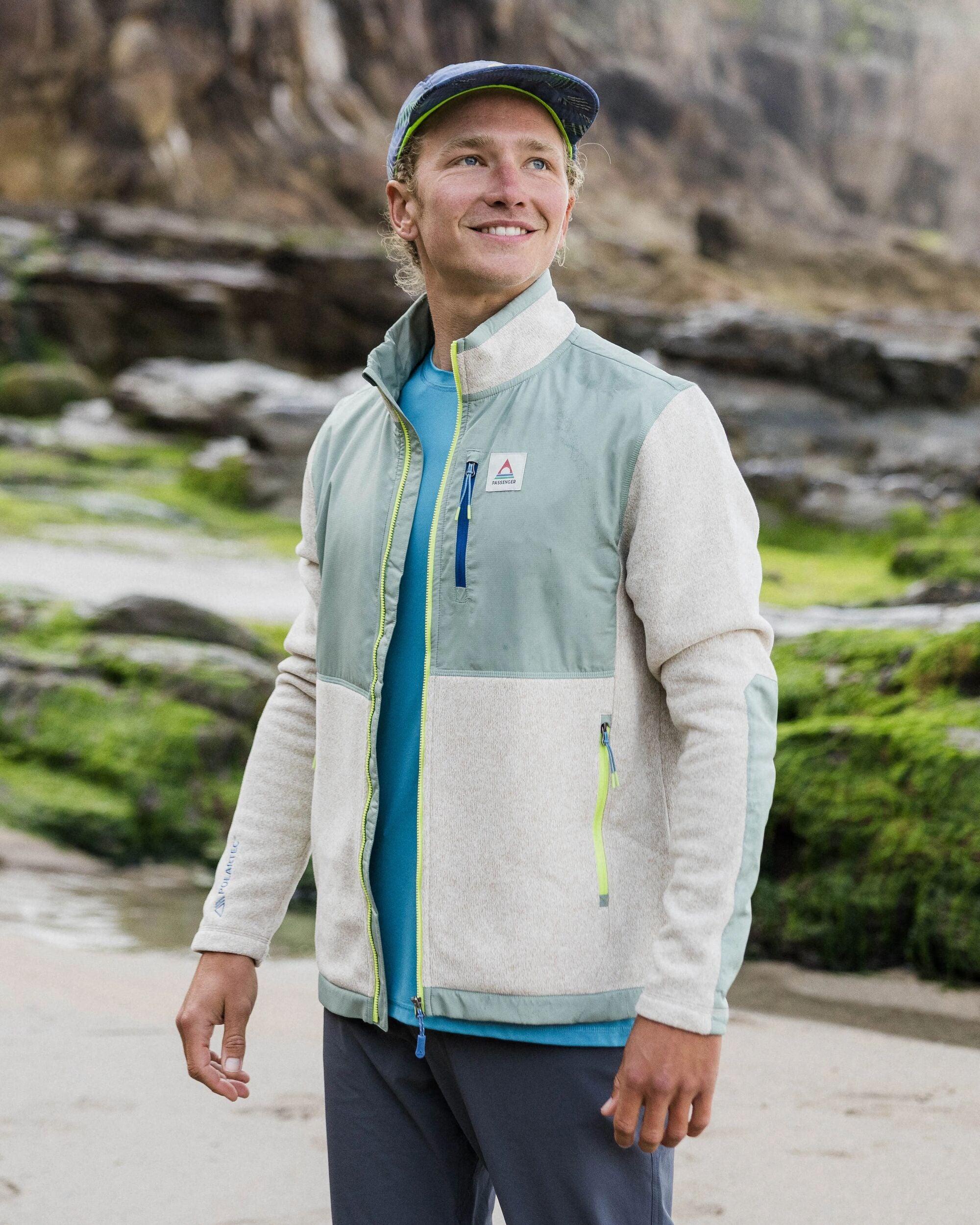 Men's Backroads Polartec® Fleece - Birch Marl - Lifestyle