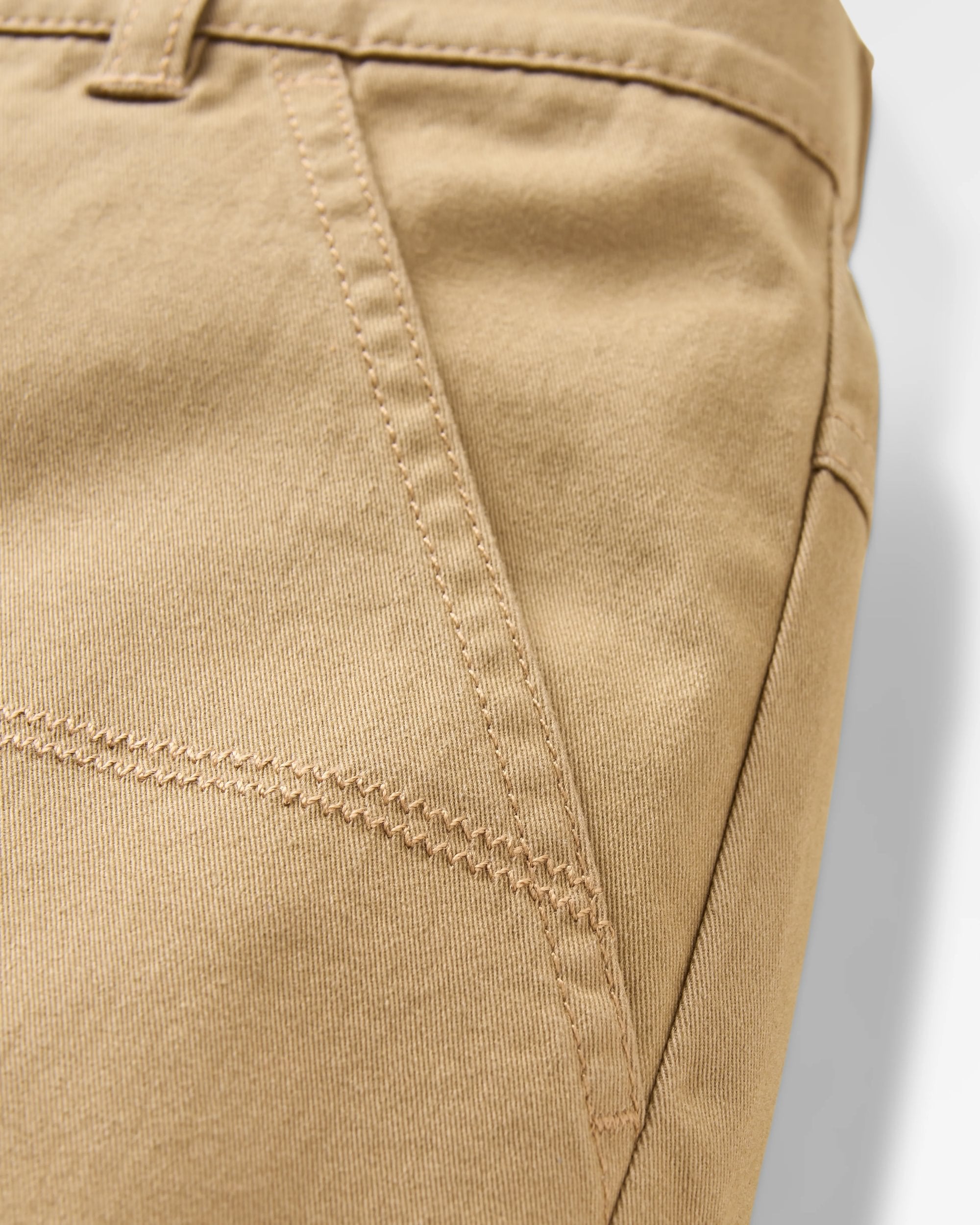 Lani Organic Twill Long Short - Elmwood - Flatlay
