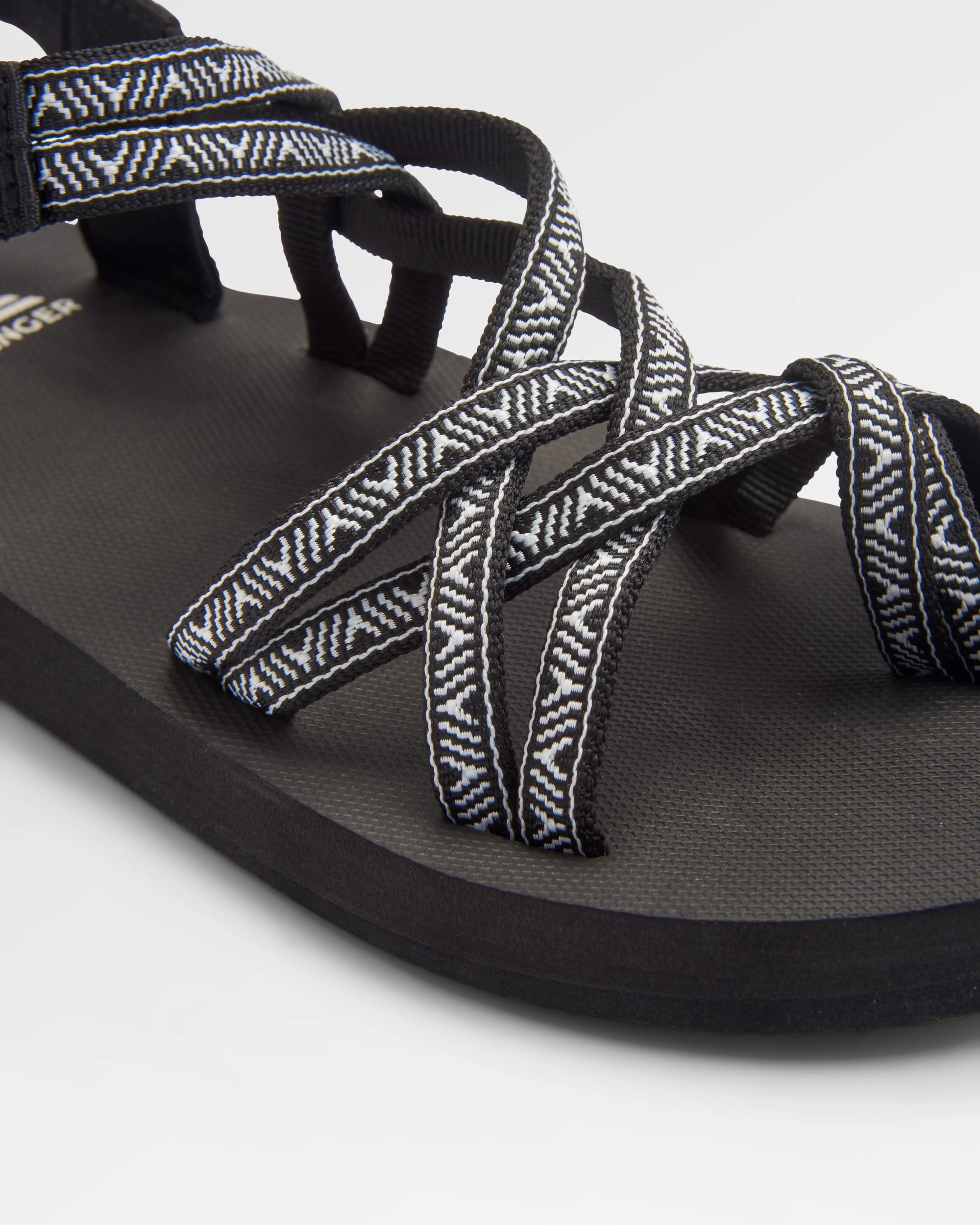 Atlas Sandal - Trail Monochrome - Flatlay