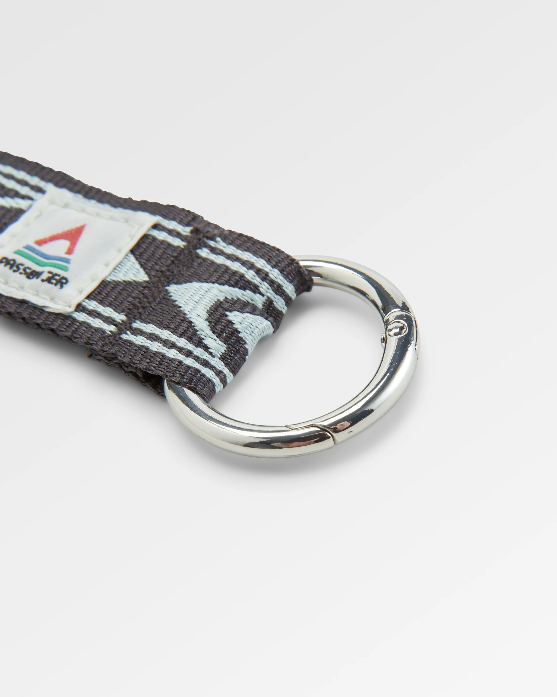 Travel Key Ring - Stepping Stone - Surf Spray/Charcoal