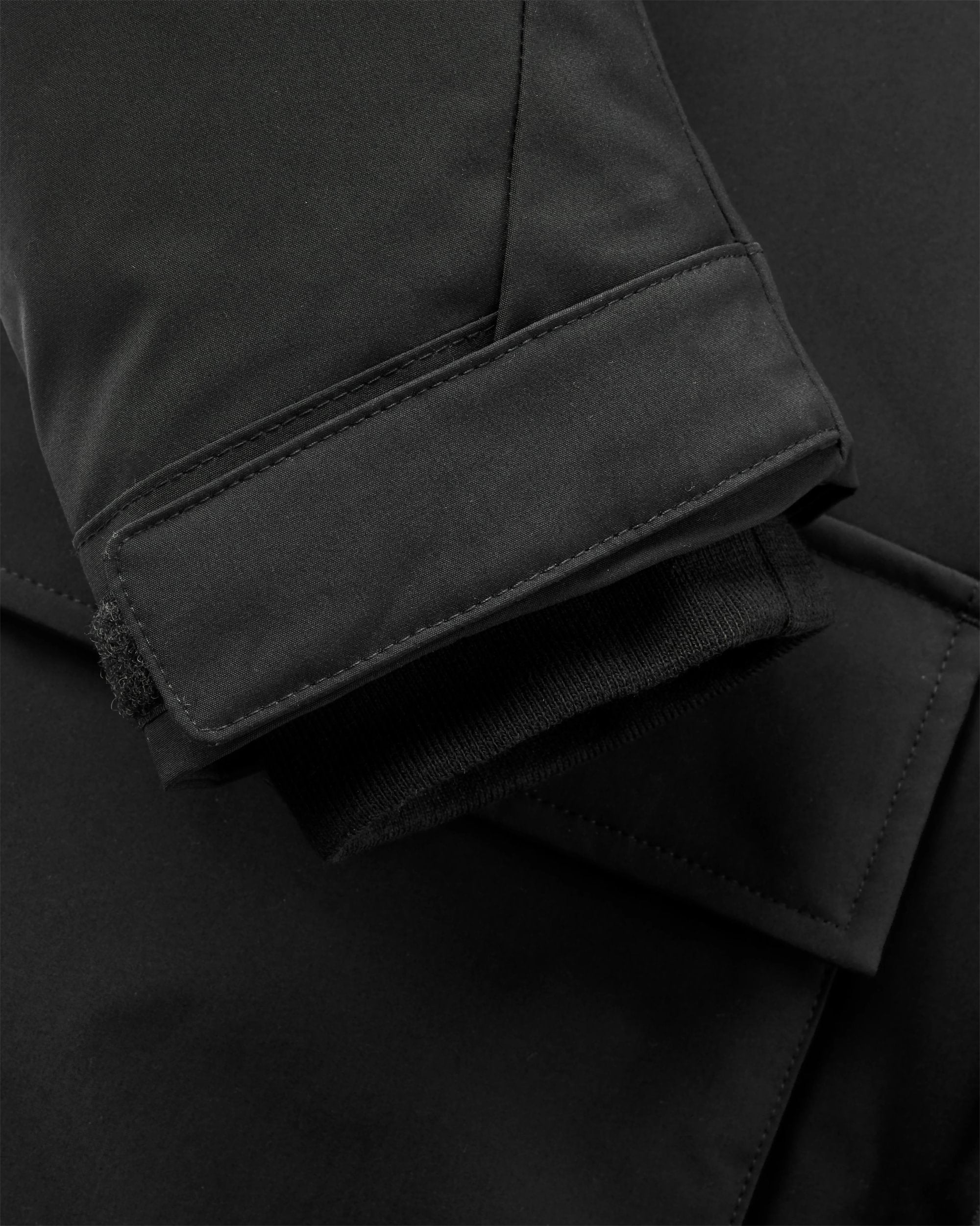 Baltic Insulated Parka - Black - Flatlay