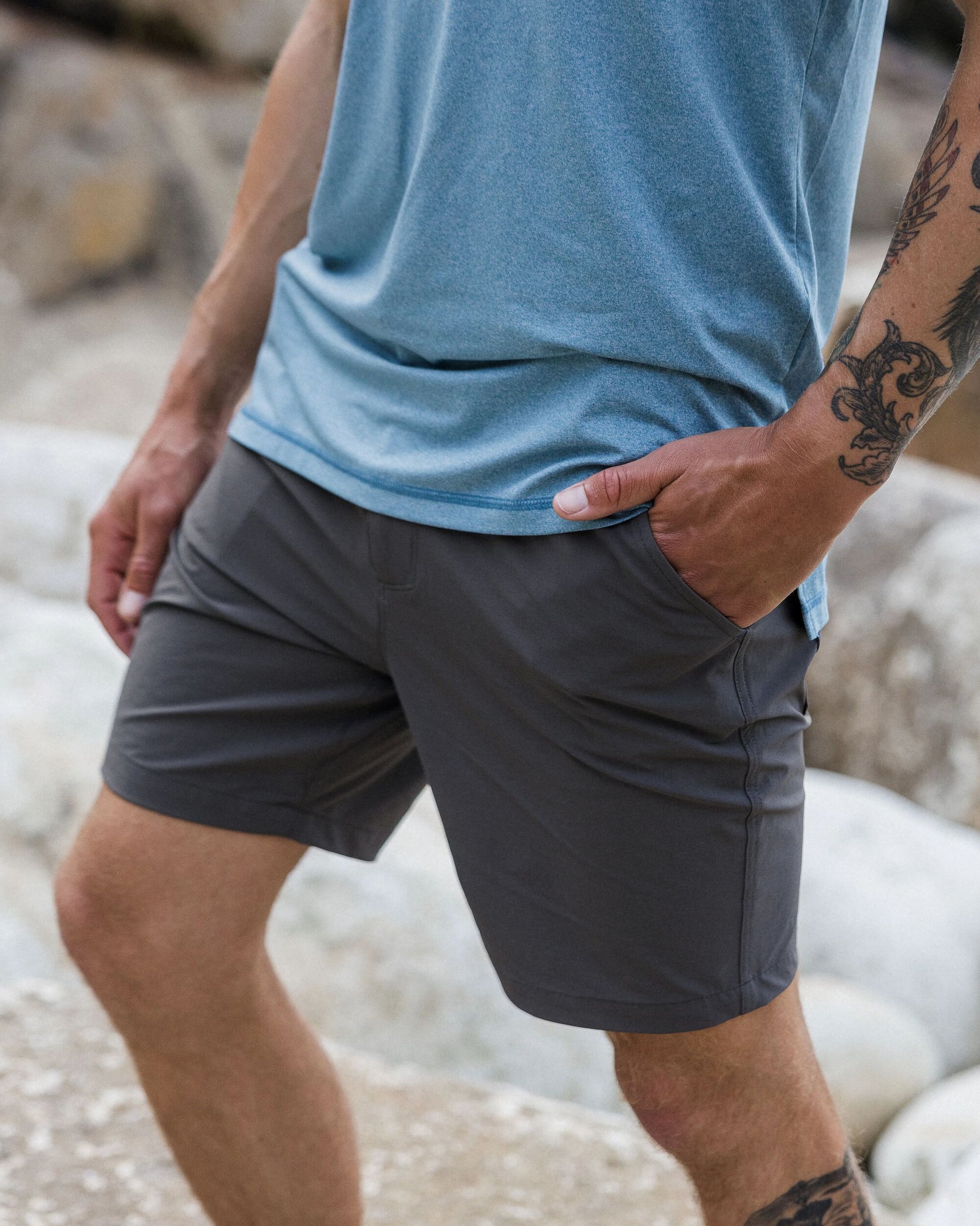 365 Trail Short - Charcoal