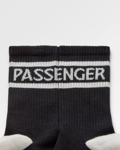 Classic Passenger Crew Socks - Black