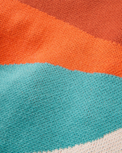 Scenic Knitted Jumper - Scenic Chestnut - Flatlay