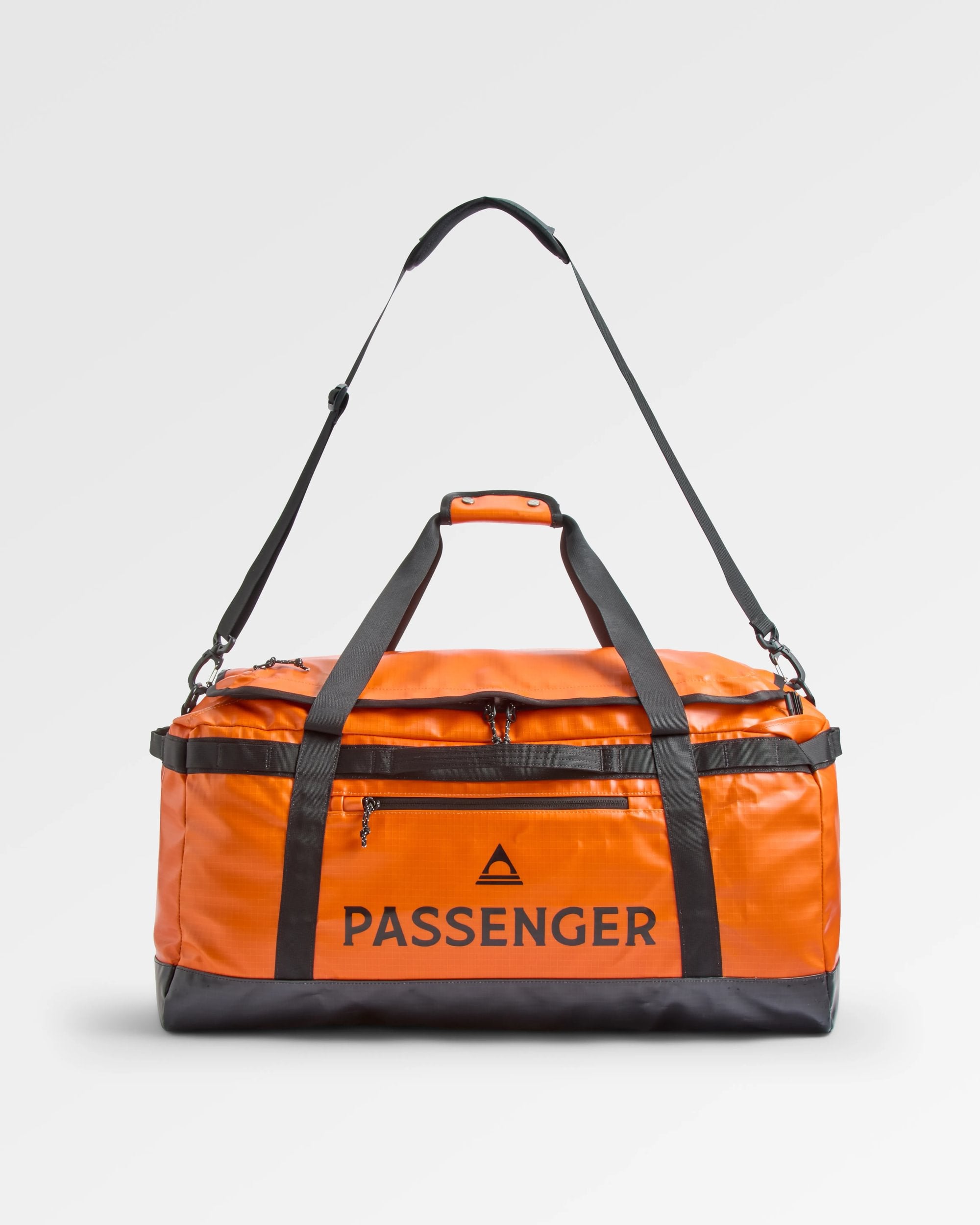 Roamer Recycled 80L Duffel Bag - Sunrise Orange - Flatlay