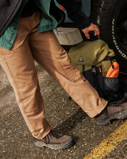 Vantage Cotton Canvas Trouser - Caramel - Lifestyle