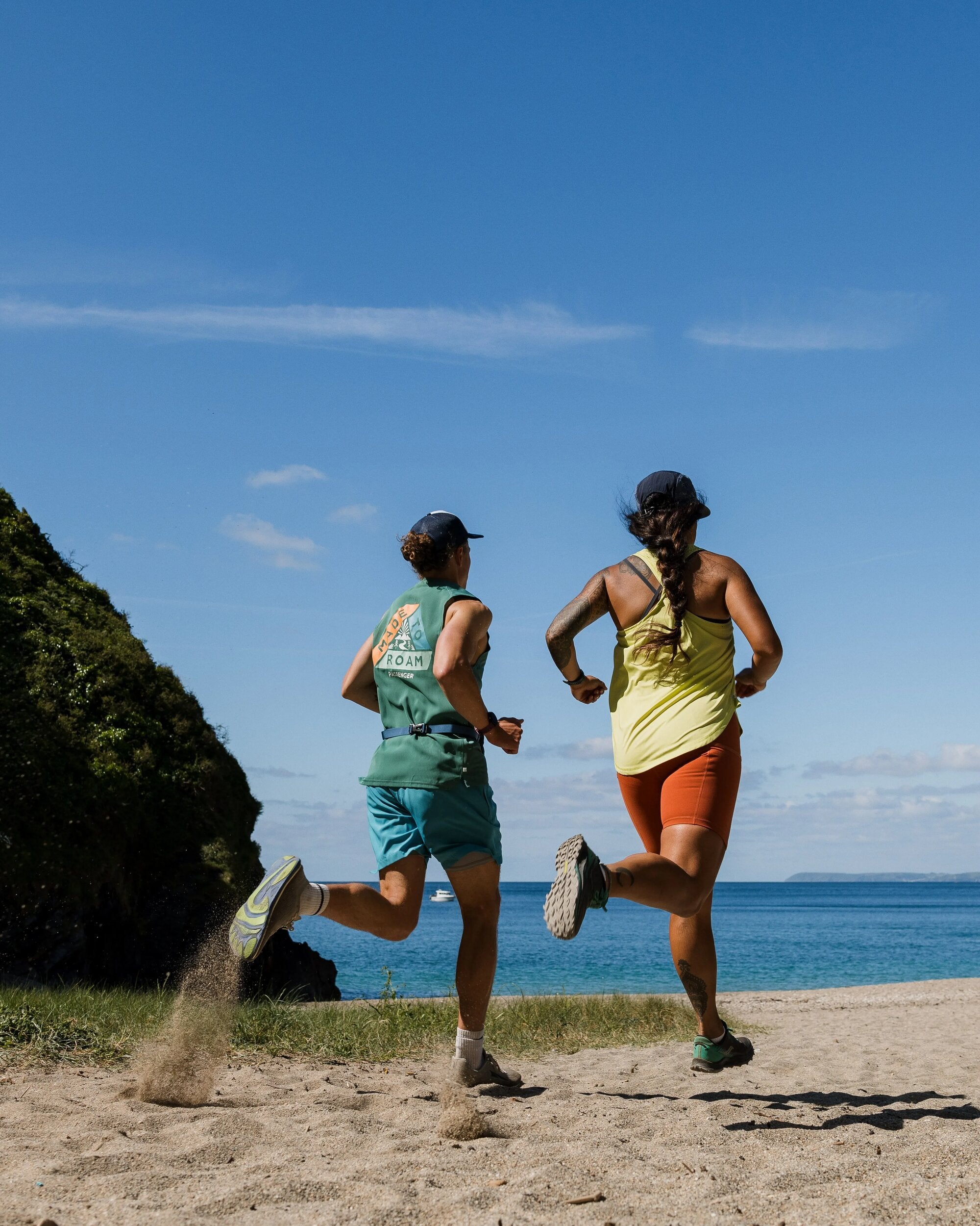 Boardwalk Active Recycled Vest - Deep Sea - Lifestyle