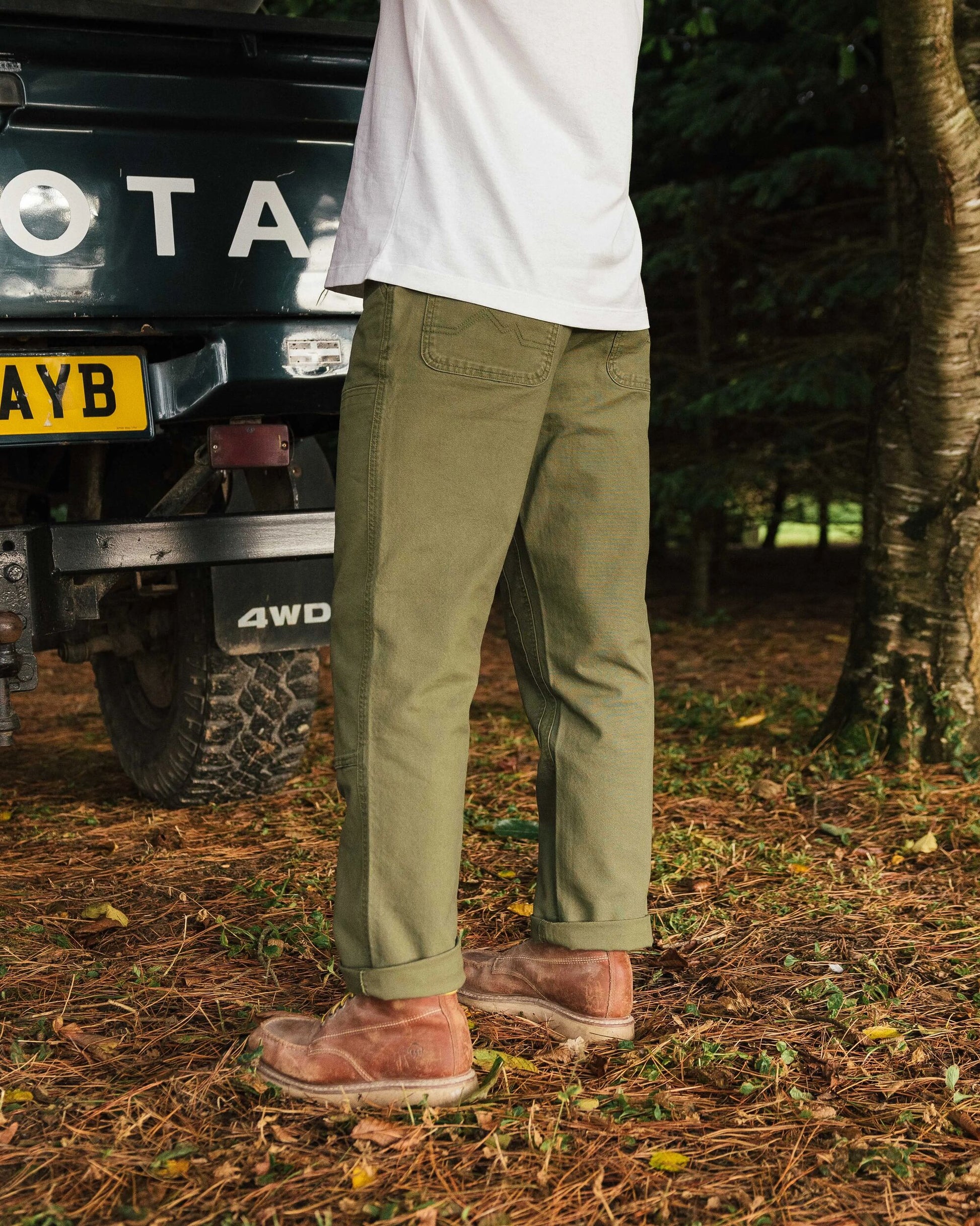 Vantage 2.0 Organic Cotton Trouser - Khaki