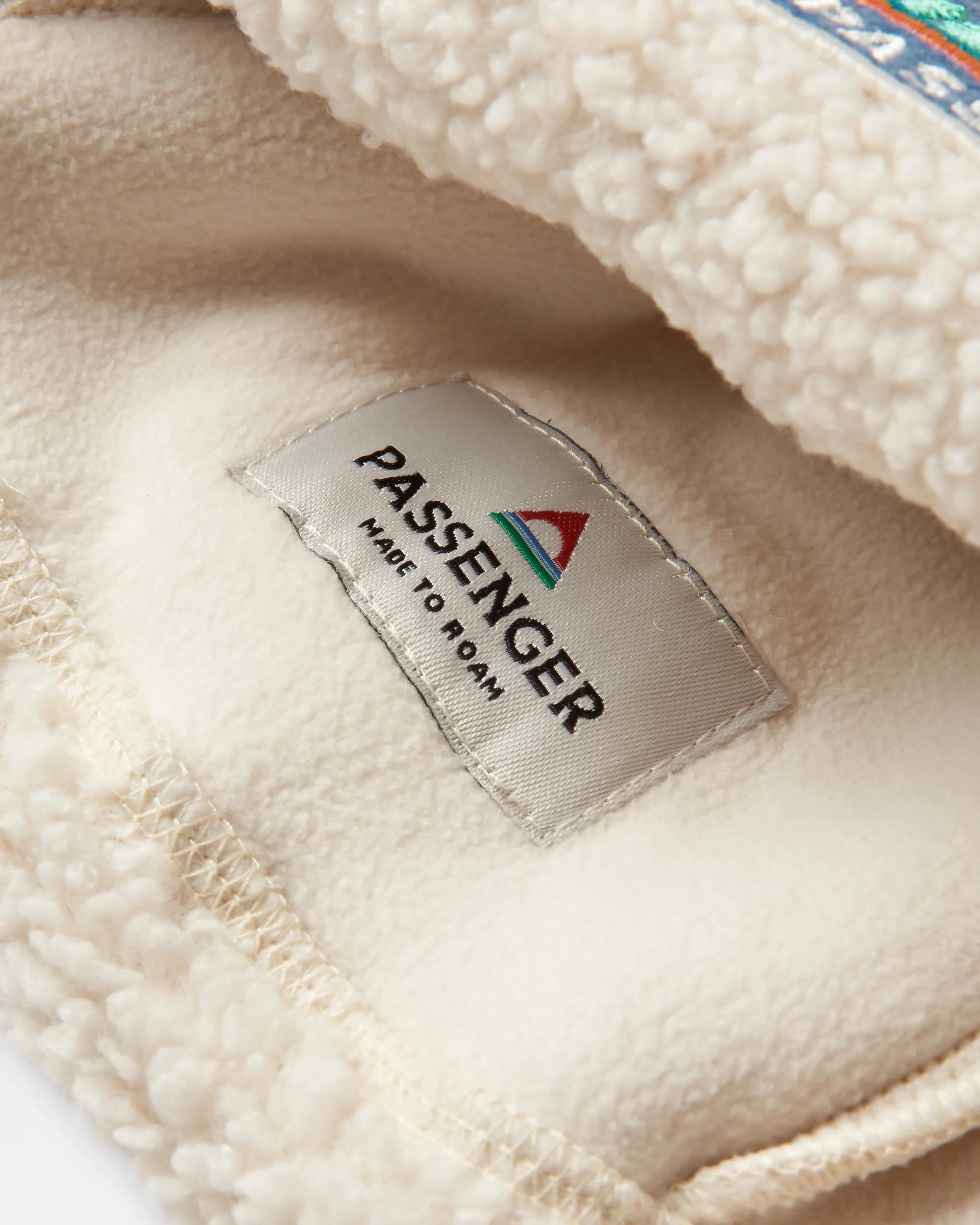 Peak Recycled Sherpa Beanie - Birch - Flatlay