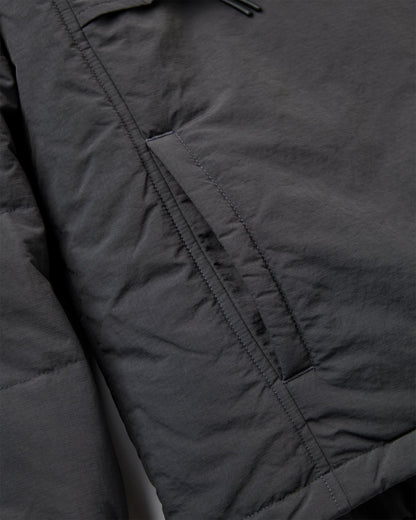 Oceanic Insulated Anorak - Faded Black - Flatlay