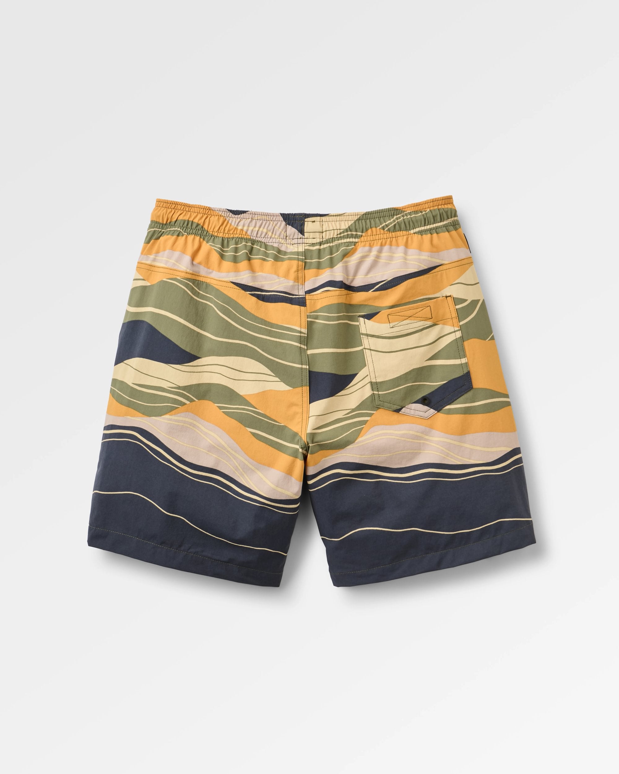 Drifter NetPlus® Beach Linerless Short - Mountain Sunset Khaki - Flatlay