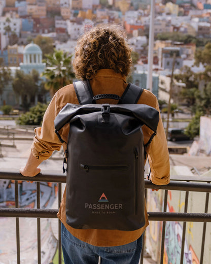 Tide 25L Dry Bag Backpack - Black - Lifestyle