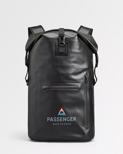 Tide 25L Recycled Dry Bag Backpack - Black