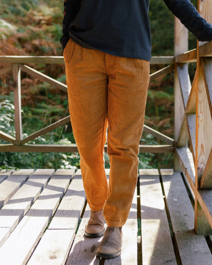 Compass Recycled Corduroy Trouser - Coconut