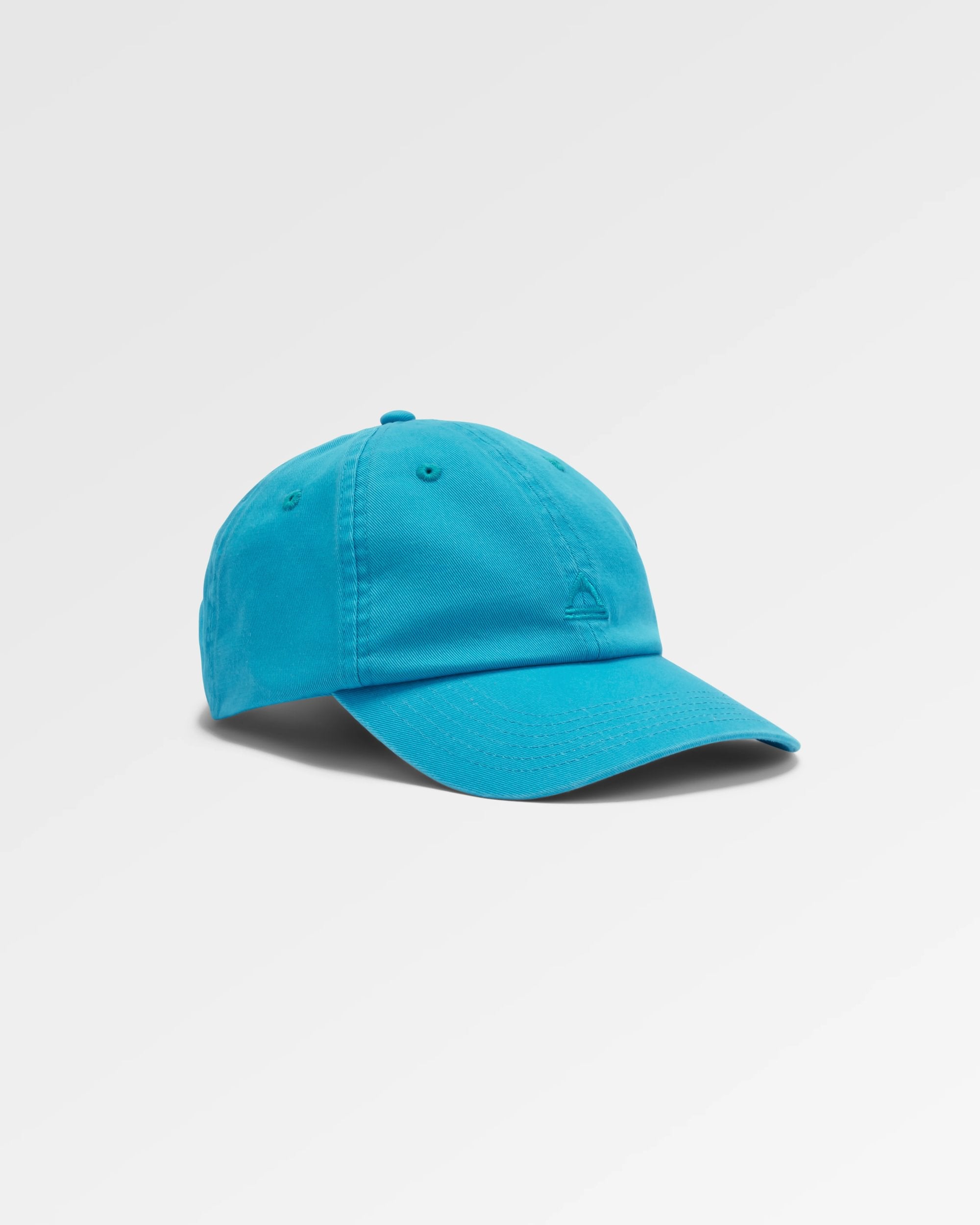 Classic Recycled Cotton 6 Panel Cap - Bluejay - Flatlay