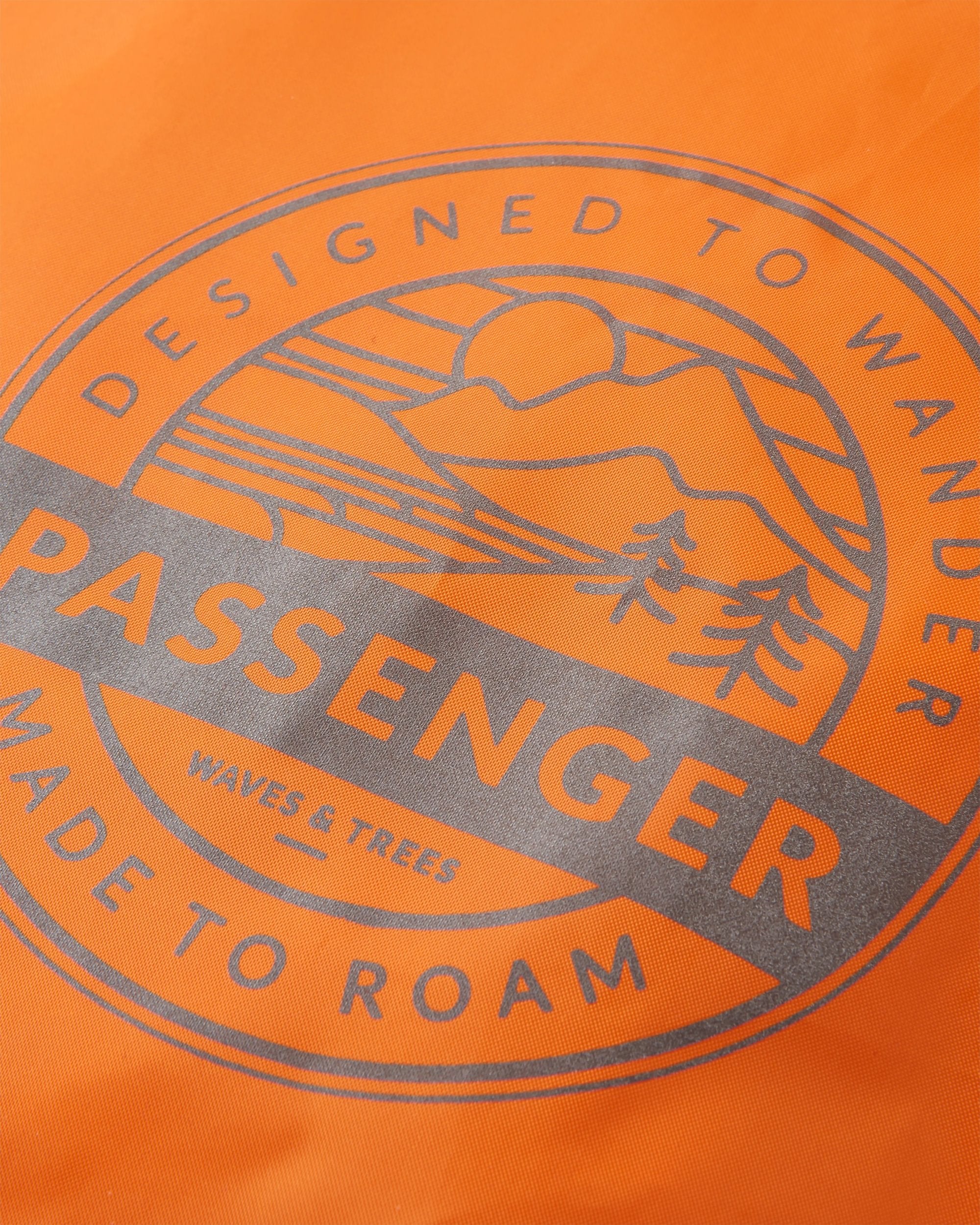 Recycled Backpack Cover (18-35L) - Sunrise Orange - Flatlay