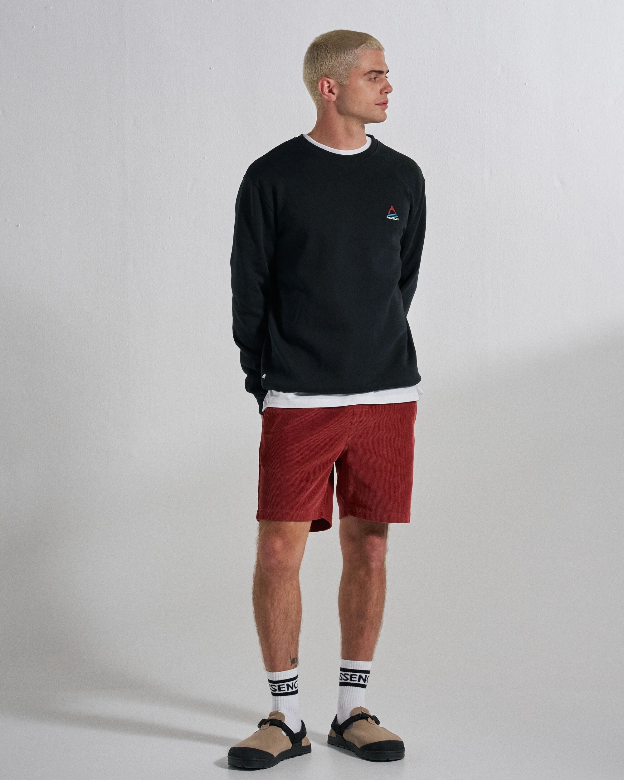 Vita Sweatshirt - Black - Studio Model