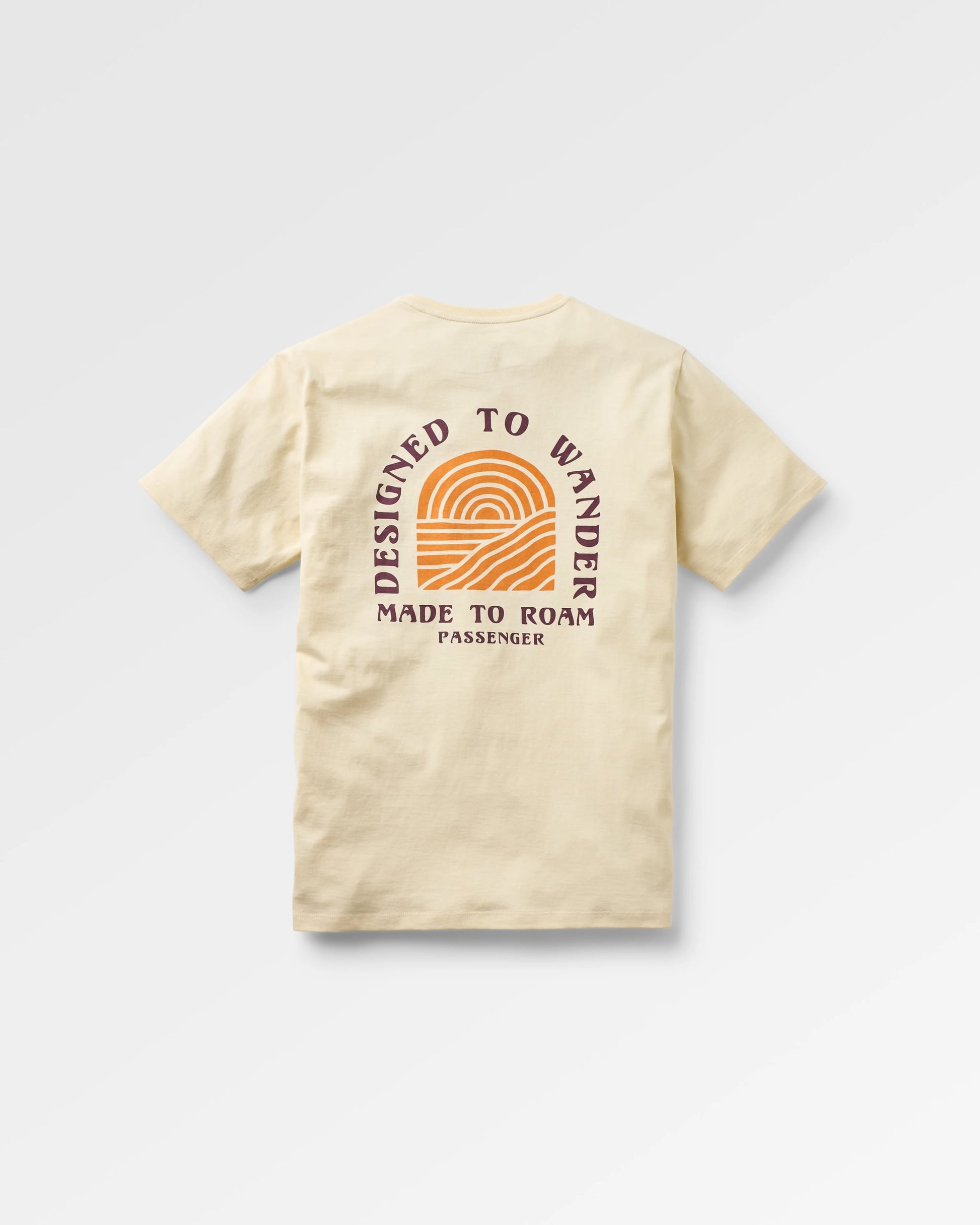 Sundown Recycled Cotton T-Shirt - Birch