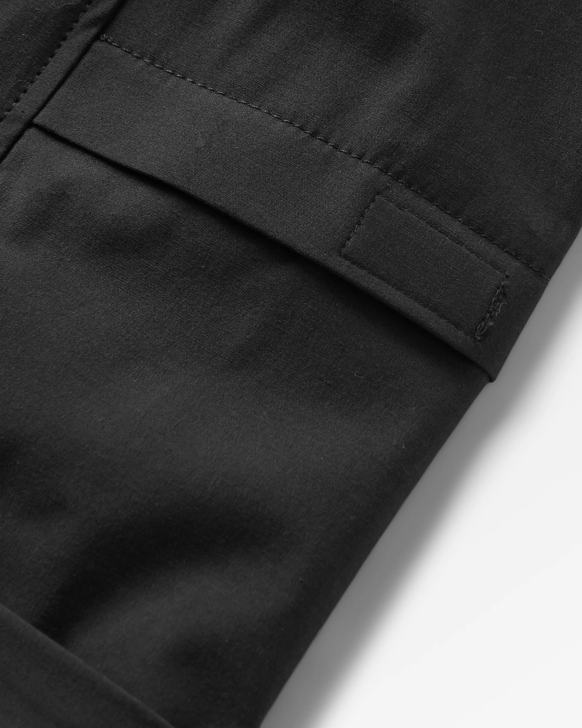 Laura All Purpose Short - True Black - Flatlay