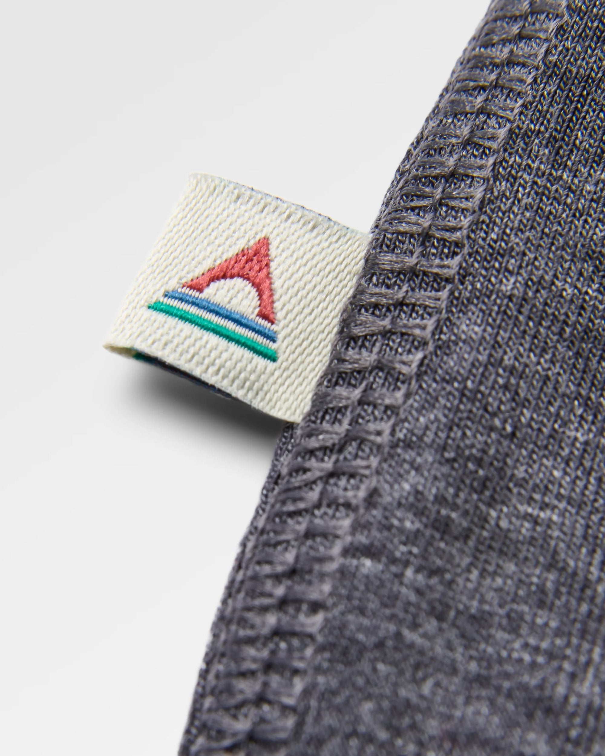 Womens Solscape Active T-Shirt - Faded Black Marl - Flatlay