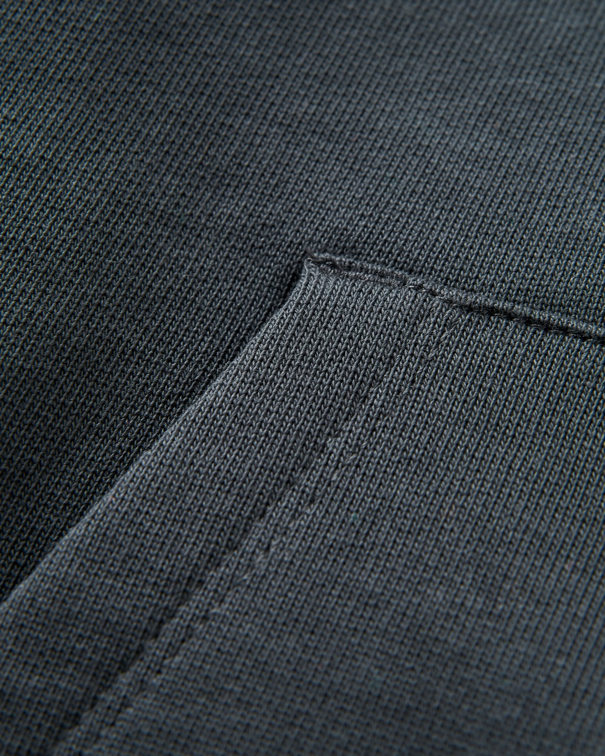 Passenger Relaxed Fit Hoodie - Black - Flatlay