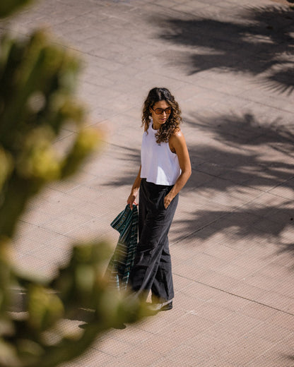 Classic Vest - White - Lifestyle