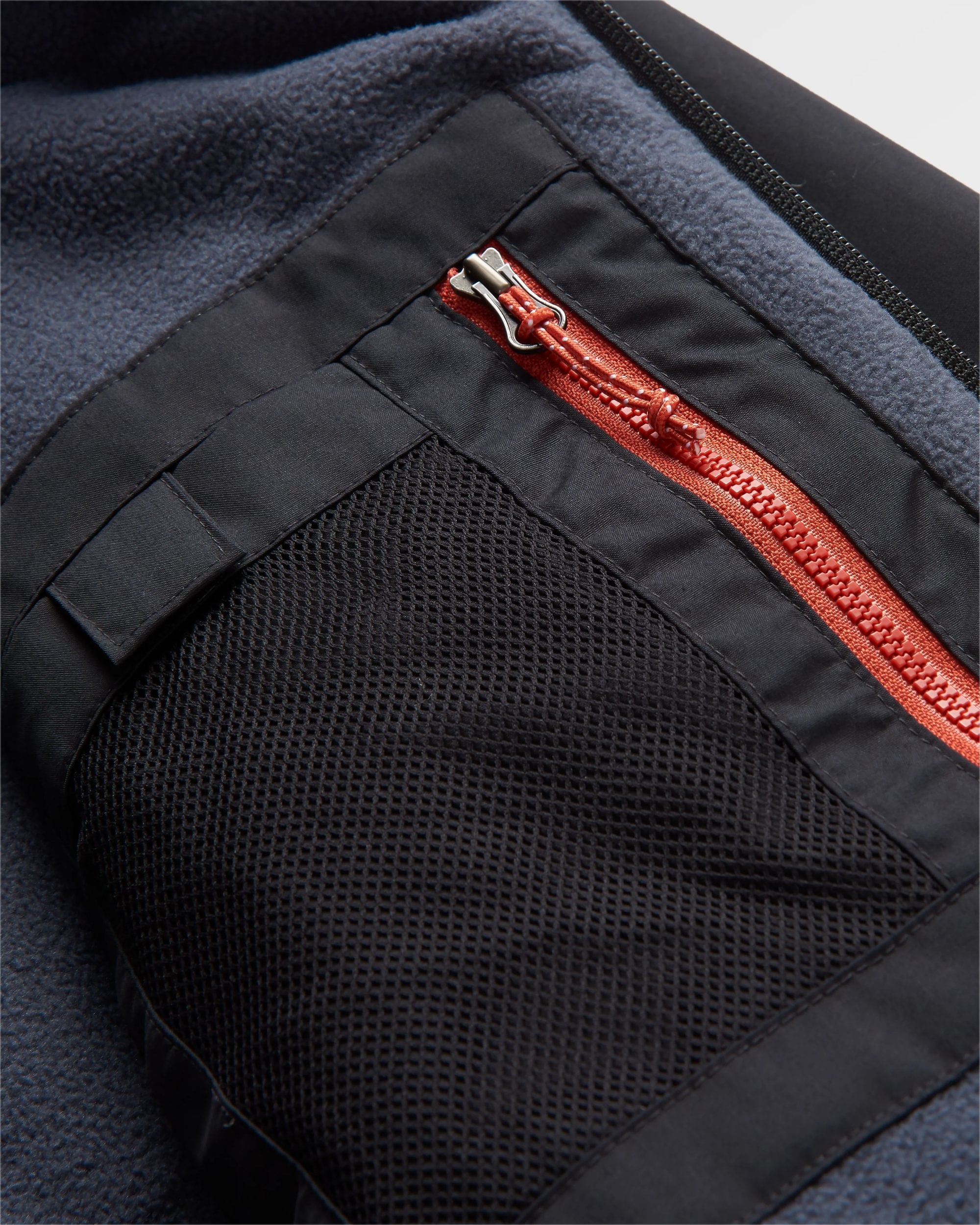 Bundoran Recycled Jacket - Black - Flatlay