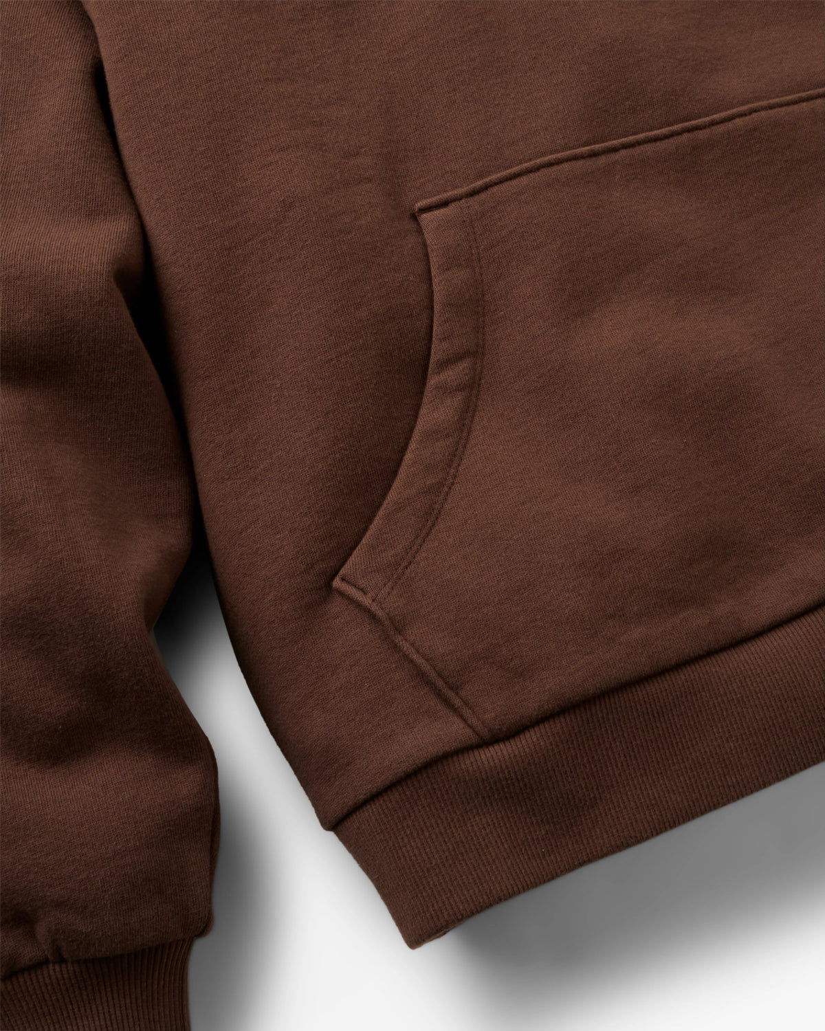 Lost On Purpose Relaxed Fit Hoodie - Chestnut - Flatlay