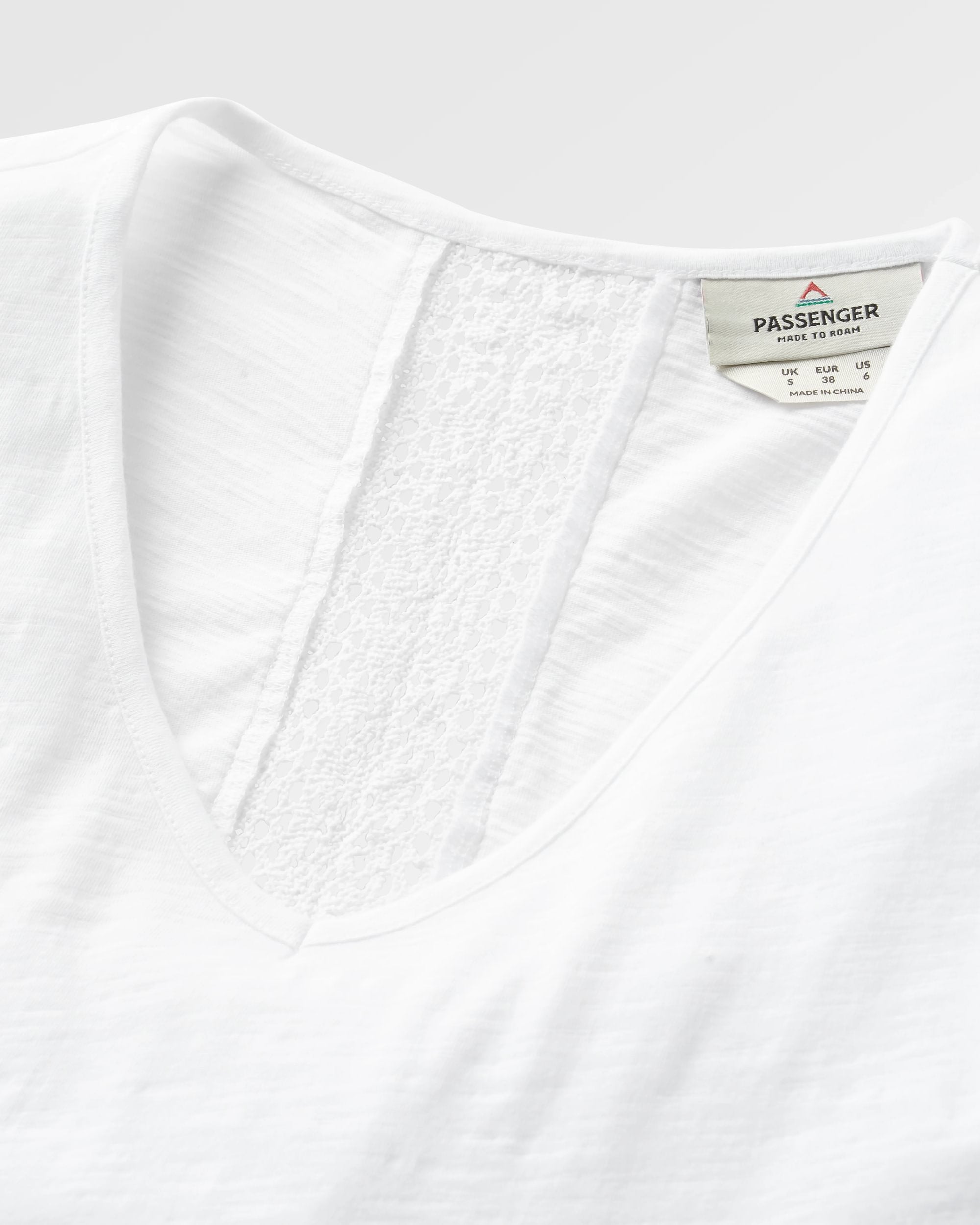 Rivergate T-Shirt - White - Flatlay