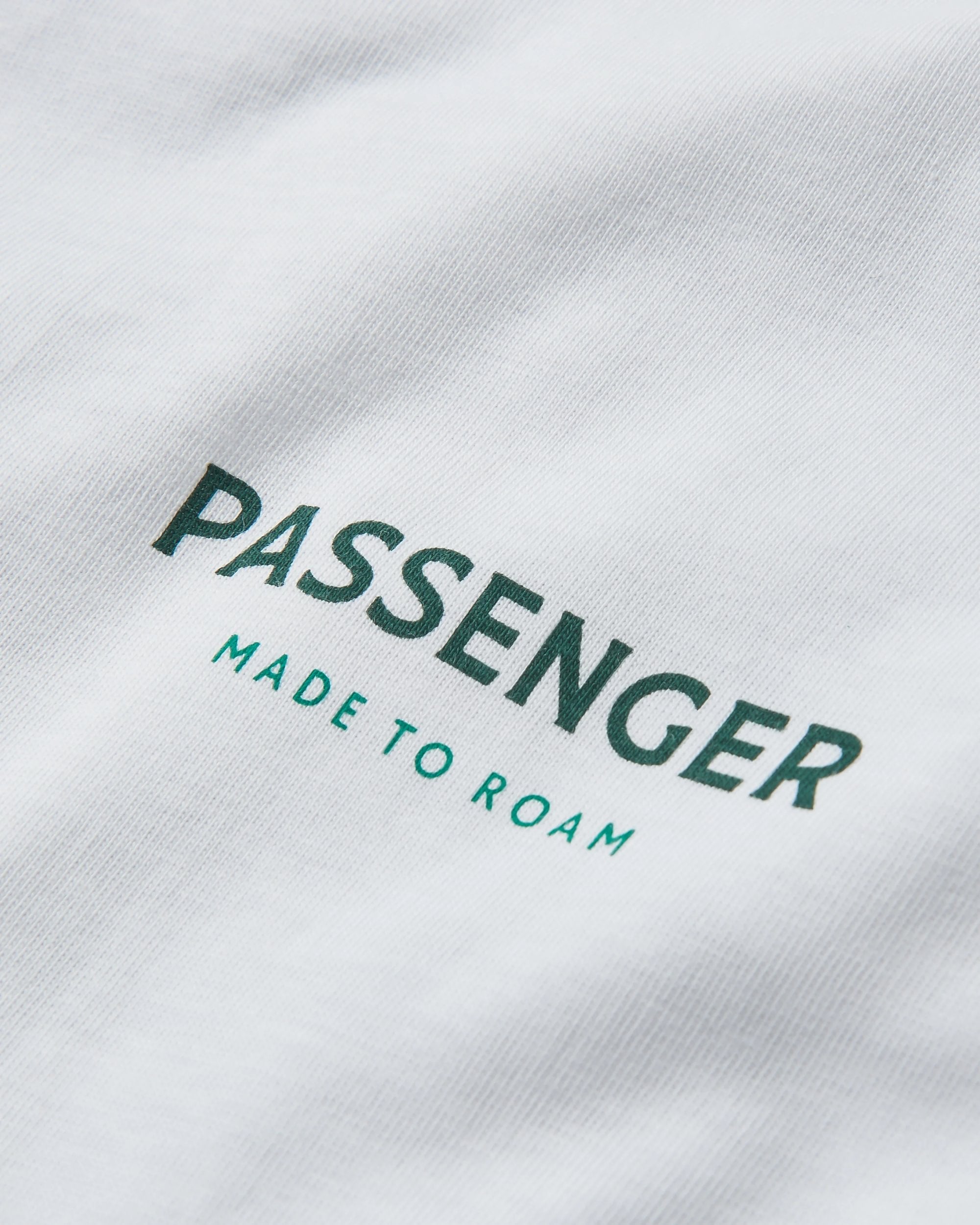 Phoenix Organic Cotton LS T-Shirt - White - Flatlay