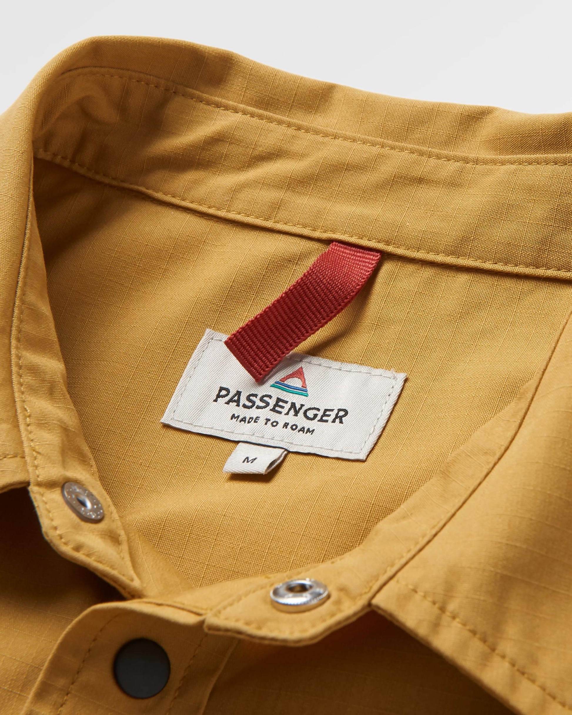 Way Ripstop Short Sleeve Shirt - Mustard Gold